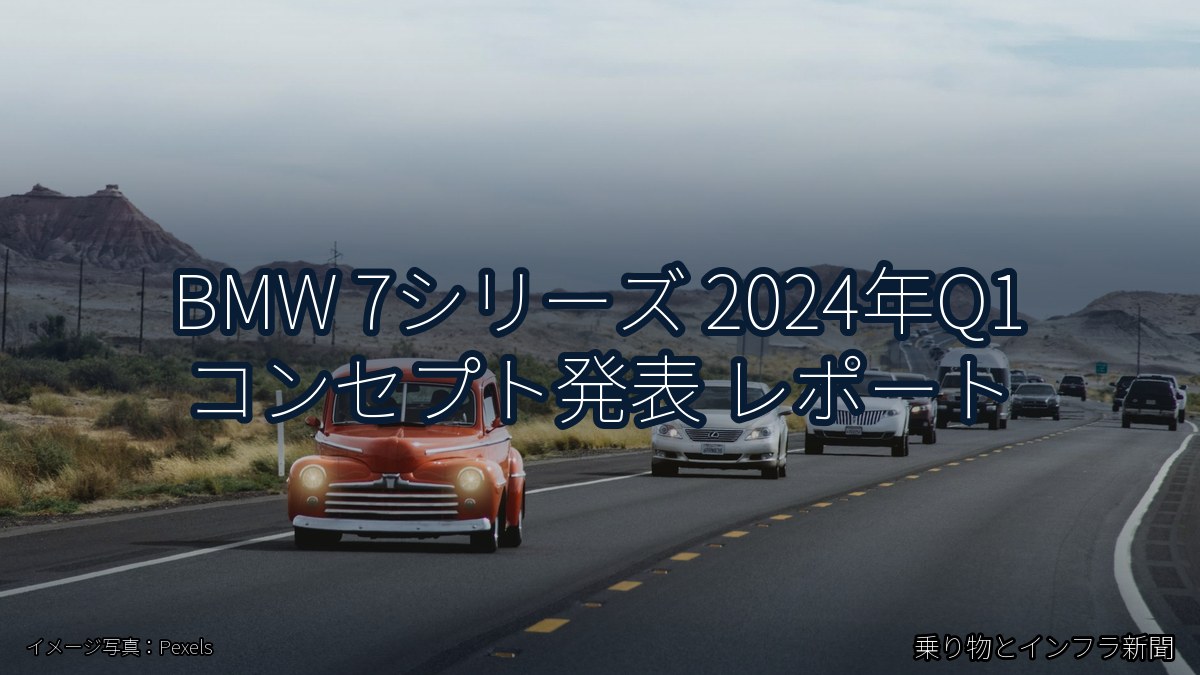 BMW 7シリーズ 2024年Q1 コンセプト発表 レポート(乗り物とインフラ新聞)