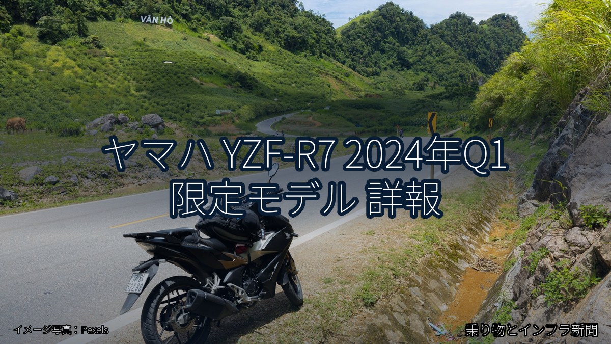 ヤマハ YZF-R7 2024年Q1 限定モデル 詳報(乗り物とインフラ新聞)