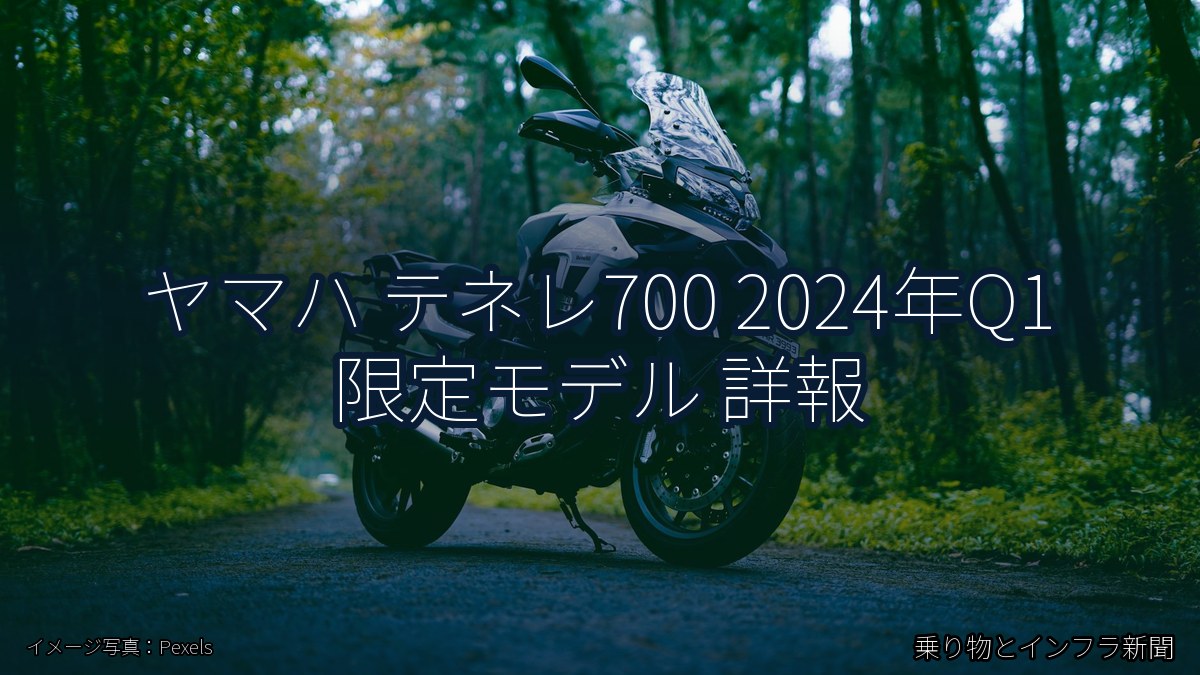 ヤマハ テネレ700 2024年Q1 限定モデル 詳報（乗り物とインフラ新聞）