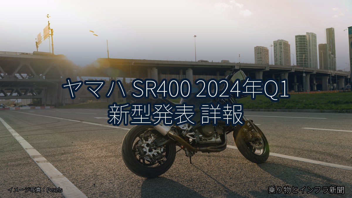 ヤマハ SR400 2024年Q1 新型発表 詳報（乗り物とインフラ新聞）
