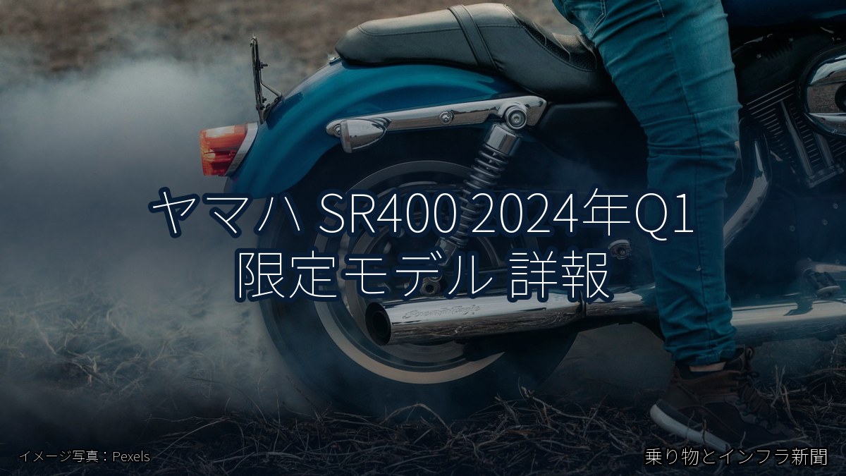 ヤマハ SR400 2024年Q1 限定モデル 詳報（乗り物とインフラ新聞）