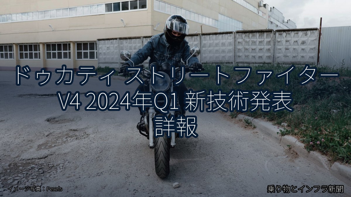ドゥカティ ストリートファイター V4 2024年Q1 新技術発表 詳報(乗り物とインフラ新聞)