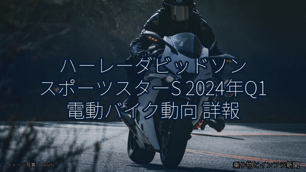 ハーレーダビッドソン スポーツスターS 2024年Q1 電動バイク動向 詳報（乗り物とインフラ新聞）