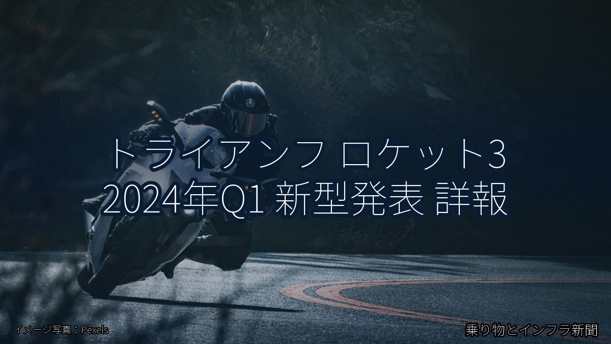 トライアンフ ロケット3 2024年Q1 新型発表 詳報（乗り物とインフラ新聞）