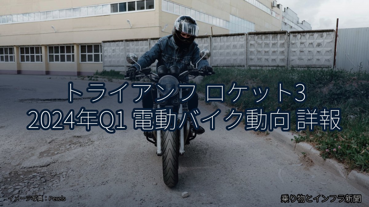 トライアンフ ロケット3 2024年Q1 電動バイク動向 詳報（乗り物とインフラ新聞）