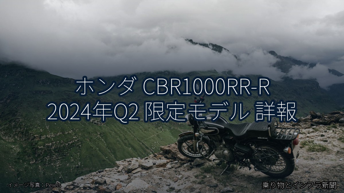 ホンダ CBR1000RR-R 2024年Q2 限定モデル 詳報（乗り物とインフラ新聞）