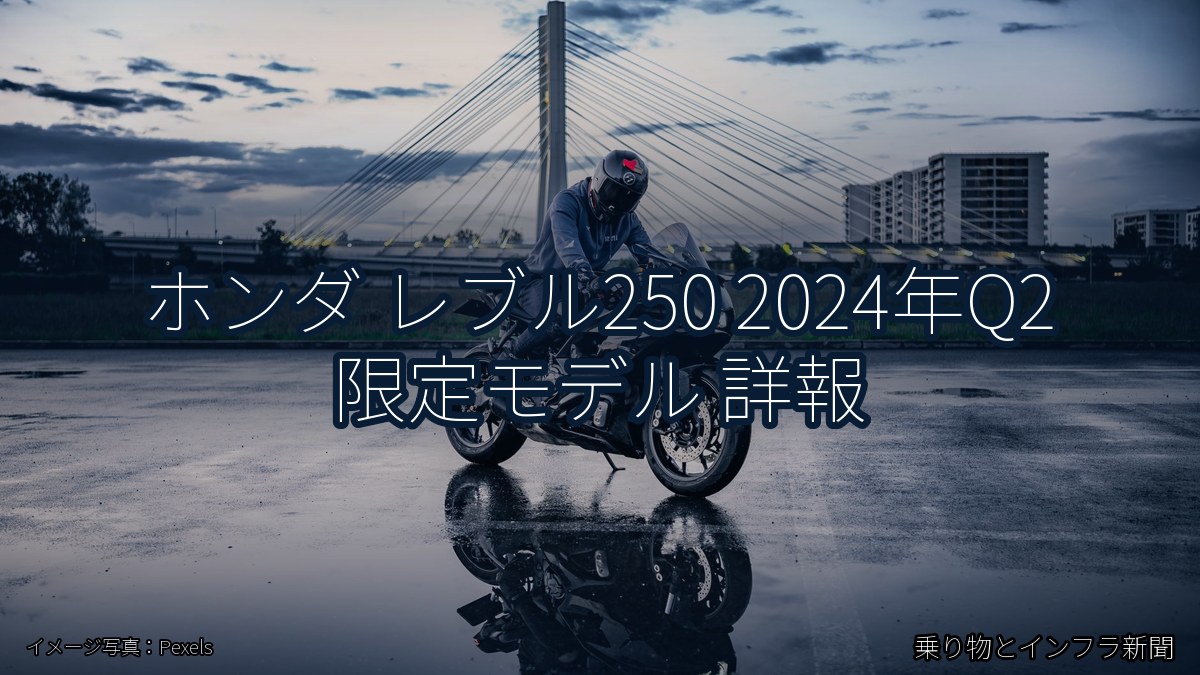 ホンダ レブル250 2024年Q2 限定モデル 詳報（乗り物とインフラ新聞）