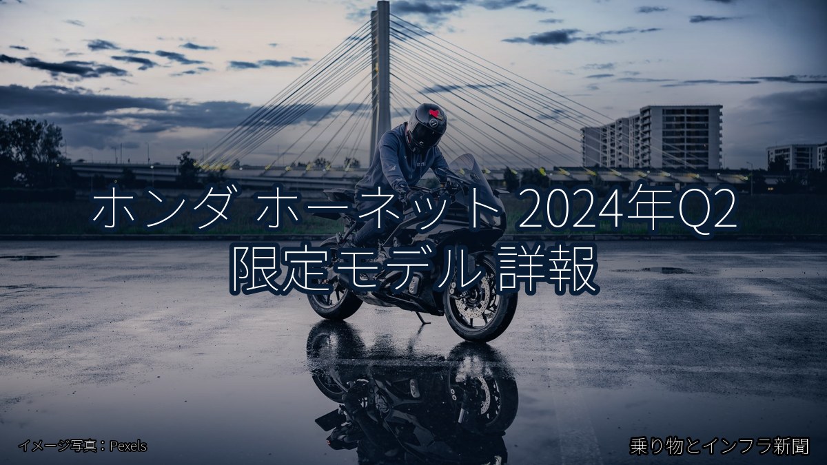ホンダ ホーネット 2024年Q2 限定モデル 詳報（乗り物とインフラ新聞）