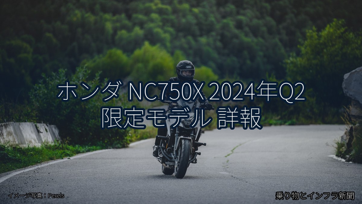 ホンダ NC750X 2024年Q2 限定モデル 詳報（乗り物とインフラ新聞）