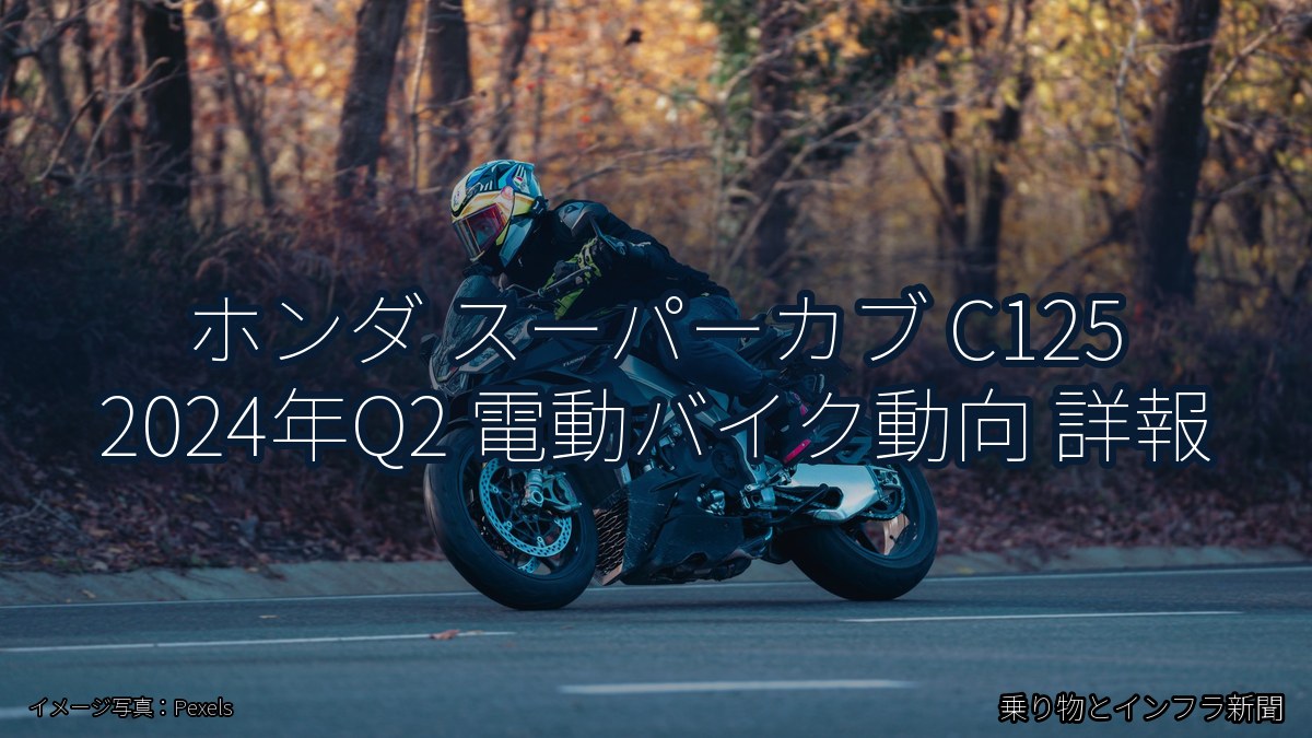 ホンダ スーパーカブ C125 2024年Q2 電動バイク動向 詳報（乗り物とインフラ新聞）