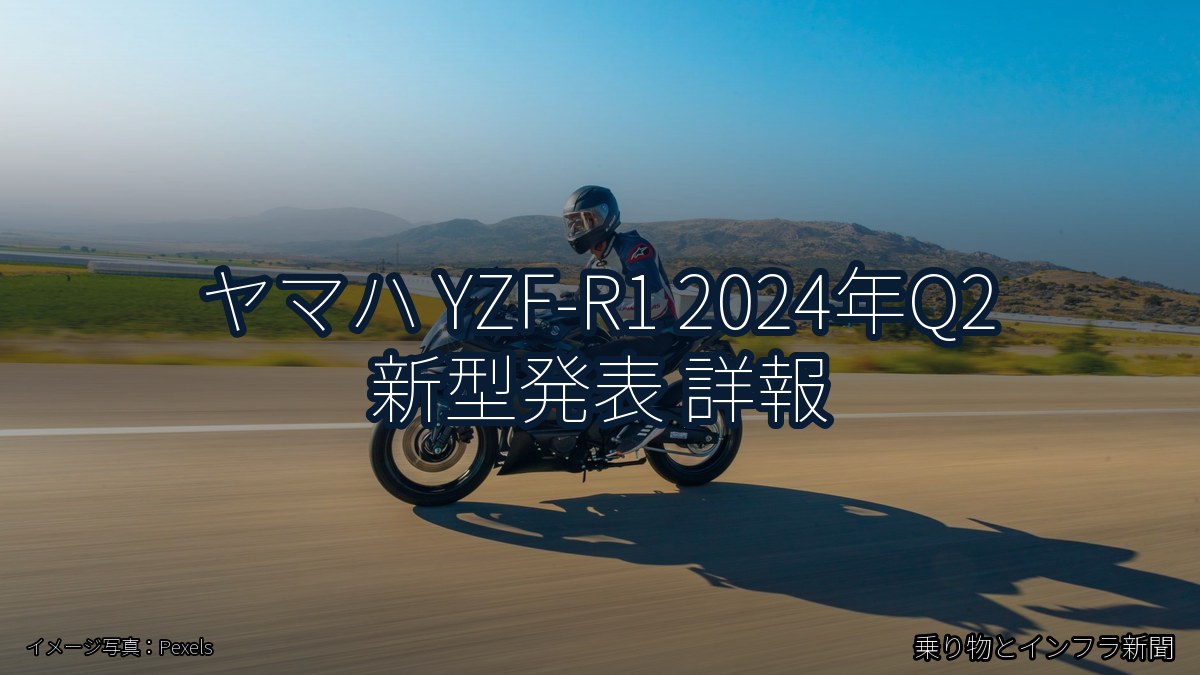 ヤマハ YZF-R1 2024年Q2 新型発表 詳報（乗り物とインフラ新聞）