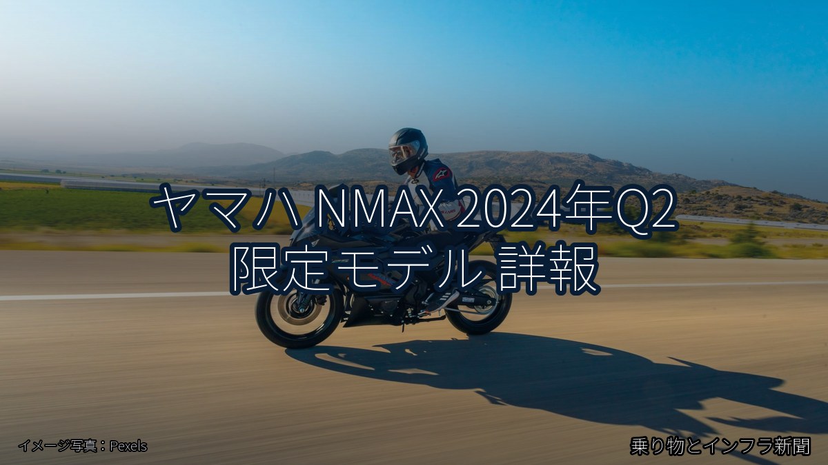 ヤマハ NMAX 2024年Q2 限定モデル 詳報（乗り物とインフラ新聞）
