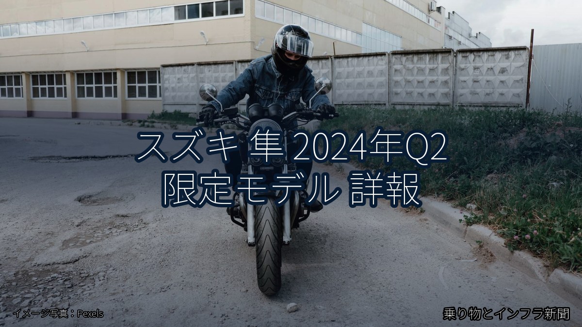 スズキ 隼 2024年Q2 限定モデル 詳報（乗り物とインフラ新聞）
