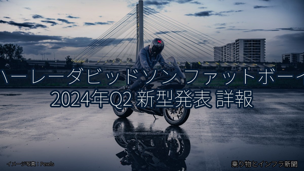 ハーレーダビッドソン ファットボーイ 2024年Q2 新型発表 詳報（乗り物とインフラ新聞）