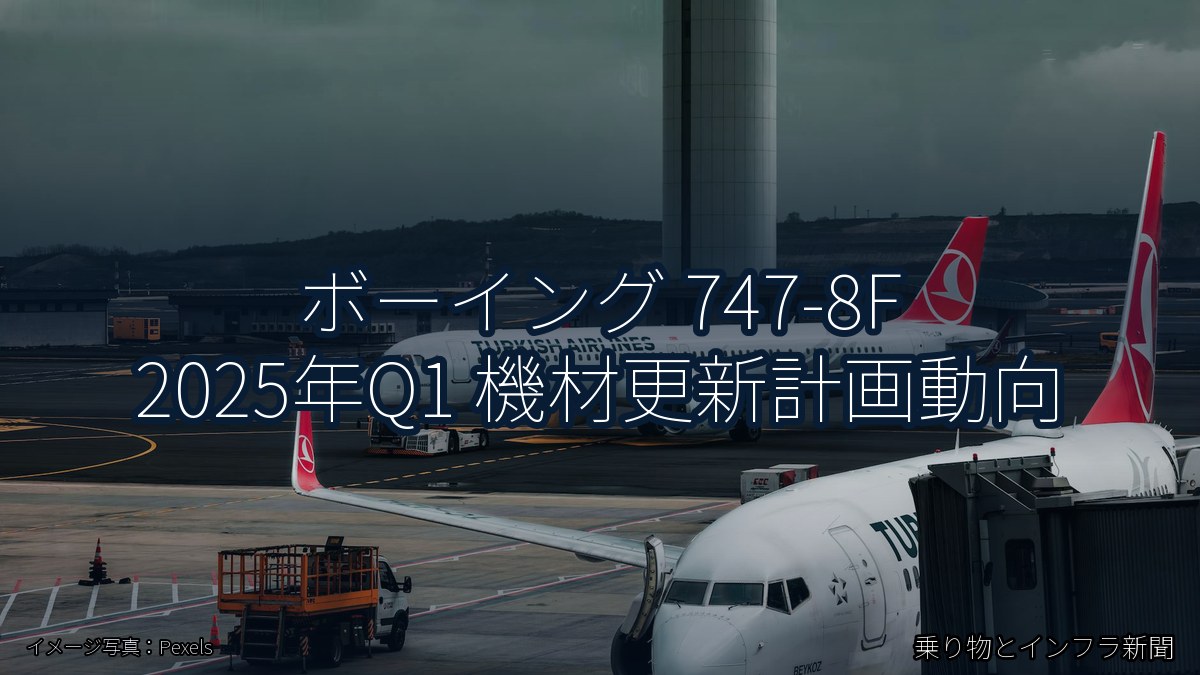 ボーイング 747-8F 2025年Q1 機材更新計画動向（乗り物とインフラ新聞）