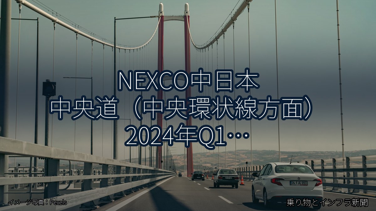 NEXCO中日本 中央道（中央環状線方面） 2024年Q1 トンネル改修に関する発表（乗り物とインフラ新聞）