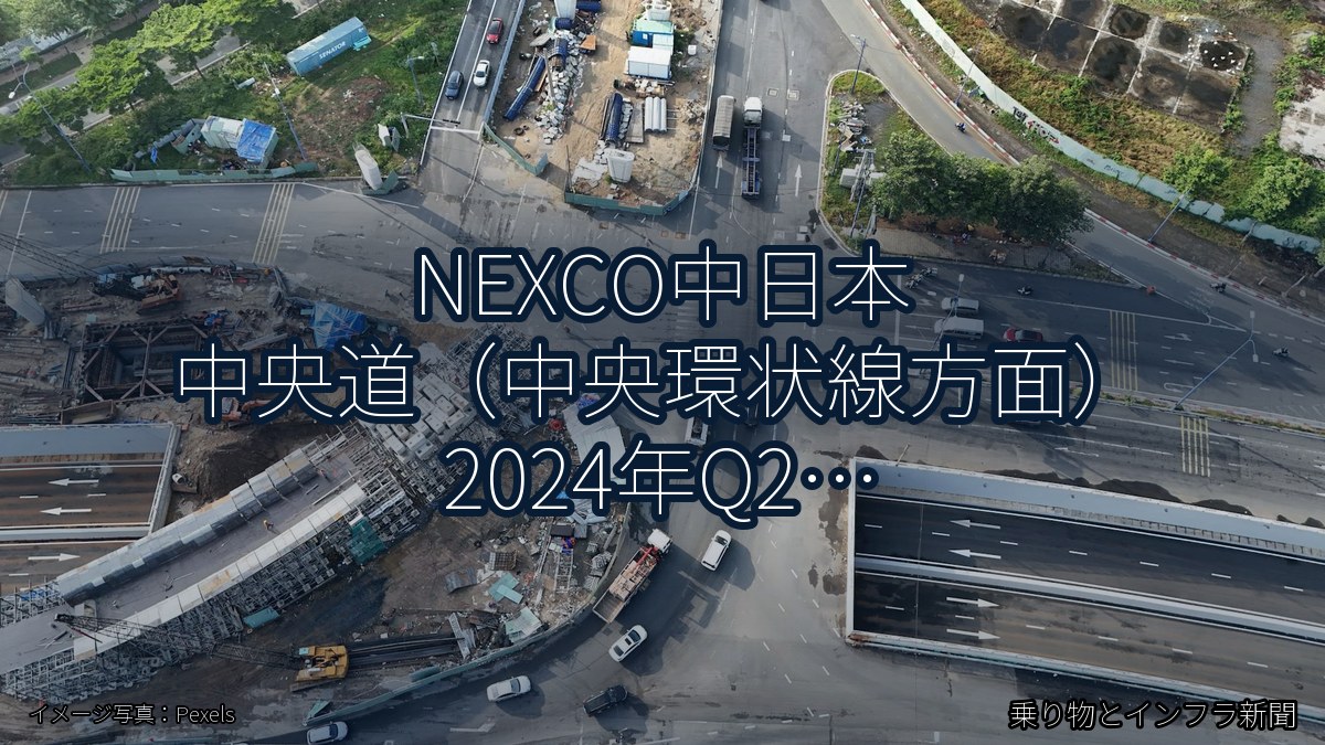 NEXCO中日本 中央道(中央環状線方面) 2024年Q2 夜間通行止に関する発表(乗り物とインフラ新聞)