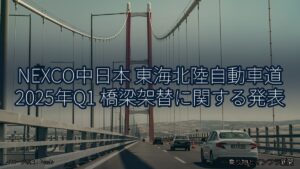 NEXCO中日本 東海北陸自動車道 2025年Q1 橋梁架替に関する発表（乗り物とインフラ新聞）
