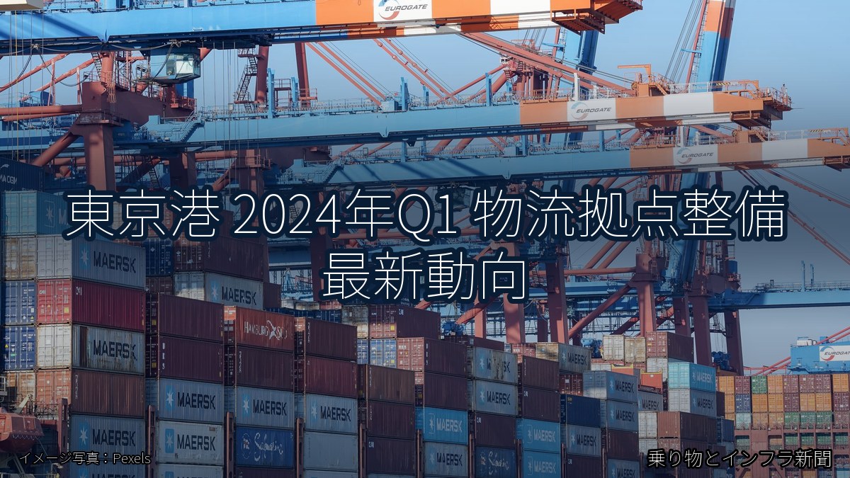 東京港 2024年Q1 物流拠点整備 最新動向(乗り物とインフラ新聞)