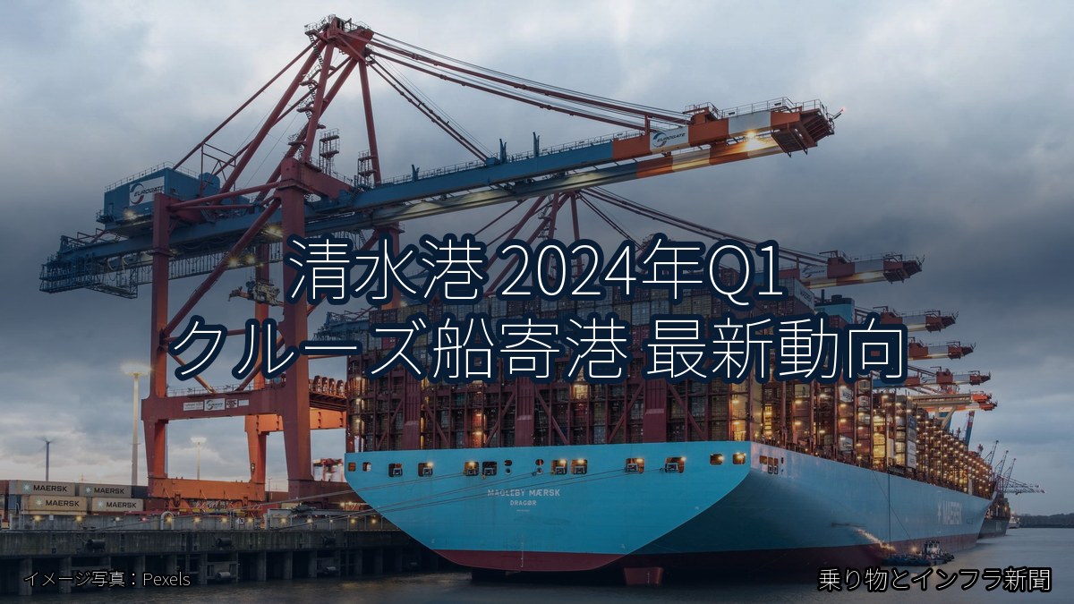 清水港 2024年Q1 クルーズ船寄港 最新動向（乗り物とインフラ新聞）