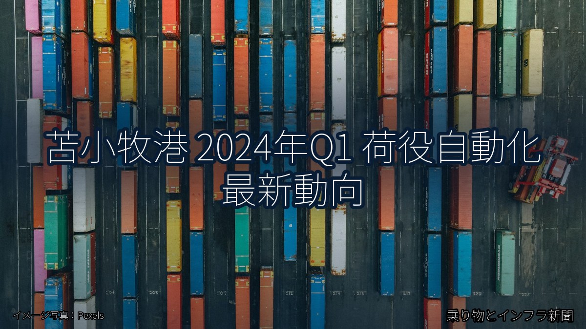 苫小牧港 2024年Q1 荷役自動化 最新動向（乗り物とインフラ新聞）
