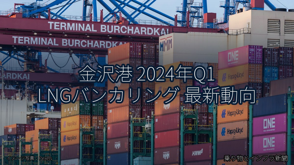 金沢港 2024年Q1 LNGバンカリング 最新動向（乗り物とインフラ新聞）