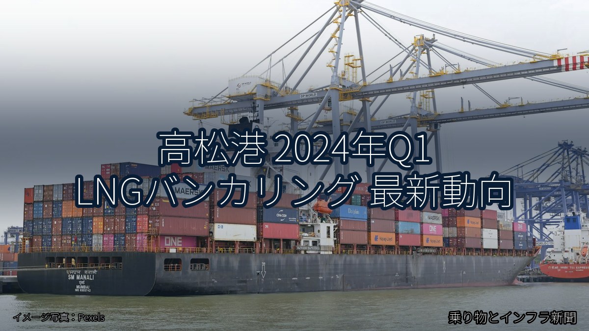 高松港 2024年Q1 LNGバンカリング 最新動向（乗り物とインフラ新聞）