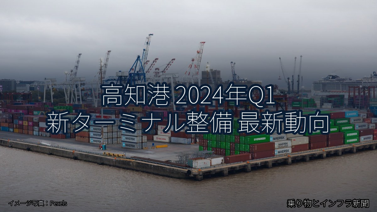 高知港 2024年Q1 新ターミナル整備 最新動向（乗り物とインフラ新聞）