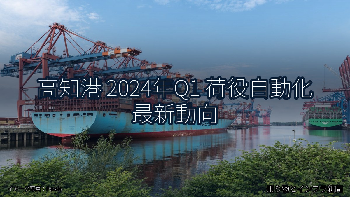 高知港 2024年Q1 荷役自動化 最新動向(乗り物とインフラ新聞)
