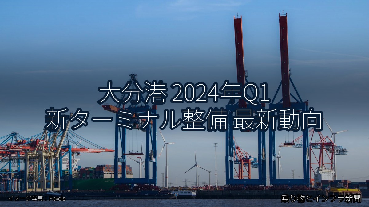 大分港 2024年Q1 新ターミナル整備 最新動向（乗り物とインフラ新聞）