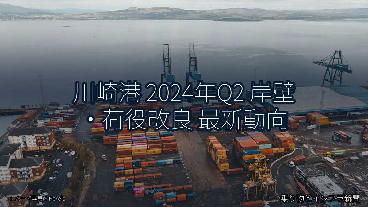 川崎港 2024年Q2 岸壁・荷役改良 最新動向（乗り物とインフラ新聞）