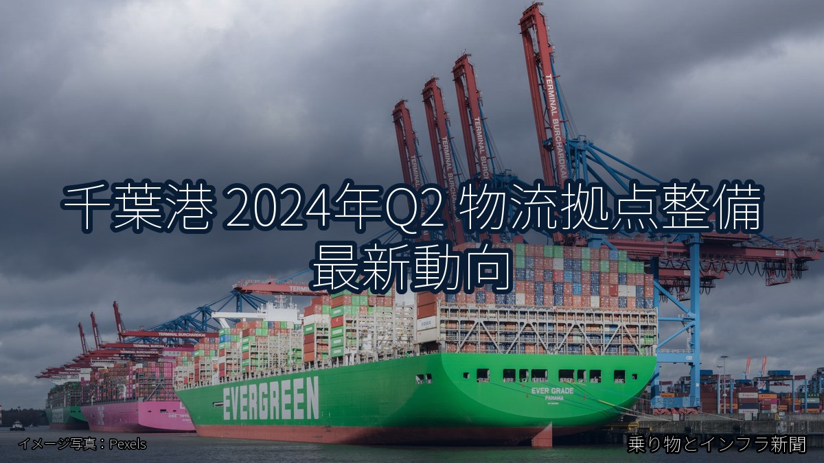 千葉港 2024年Q2 物流拠点整備 最新動向(乗り物とインフラ新聞)