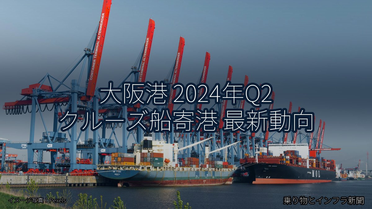大阪港 2024年Q2 クルーズ船寄港 最新動向(乗り物とインフラ新聞)