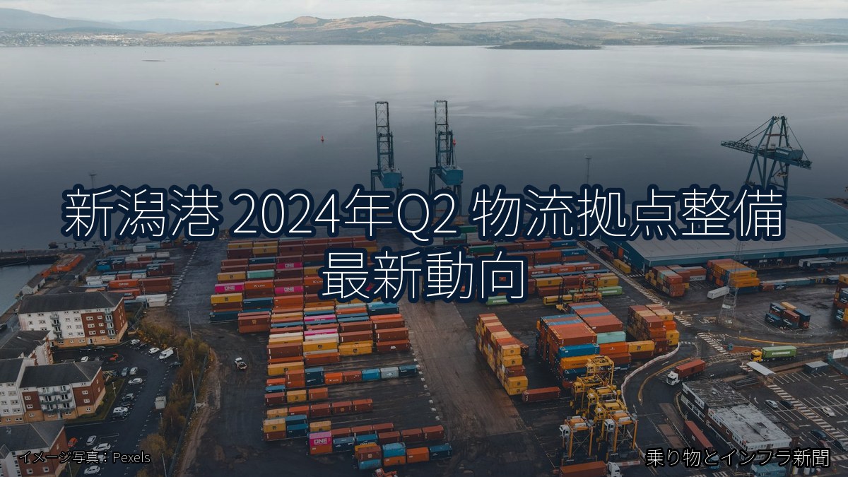 新潟港 2024年Q2 物流拠点整備 最新動向（乗り物とインフラ新聞）