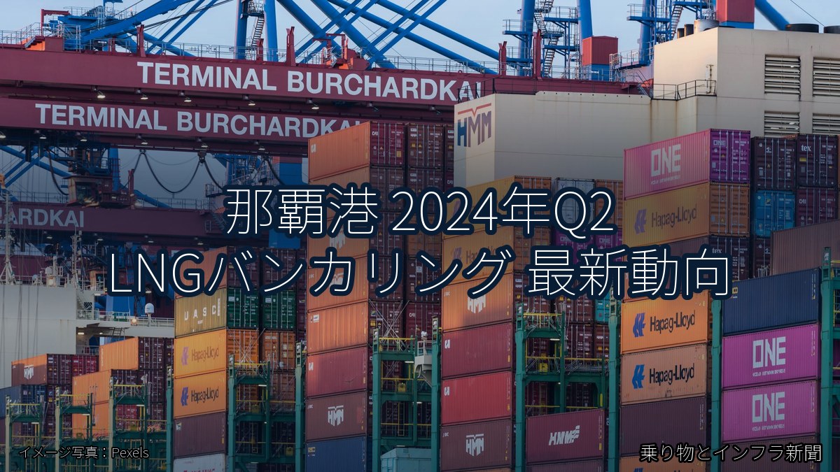 那覇港 2024年Q2 LNGバンカリング 最新動向（乗り物とインフラ新聞）