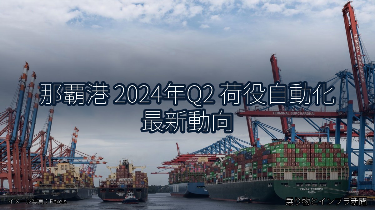 那覇港 2024年Q2 荷役自動化 最新動向（乗り物とインフラ新聞）