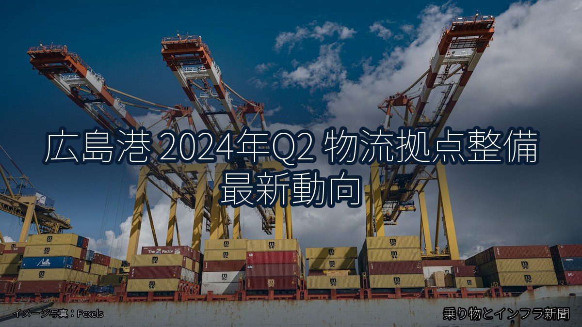 広島港 2024年Q2 物流拠点整備 最新動向（乗り物とインフラ新聞）