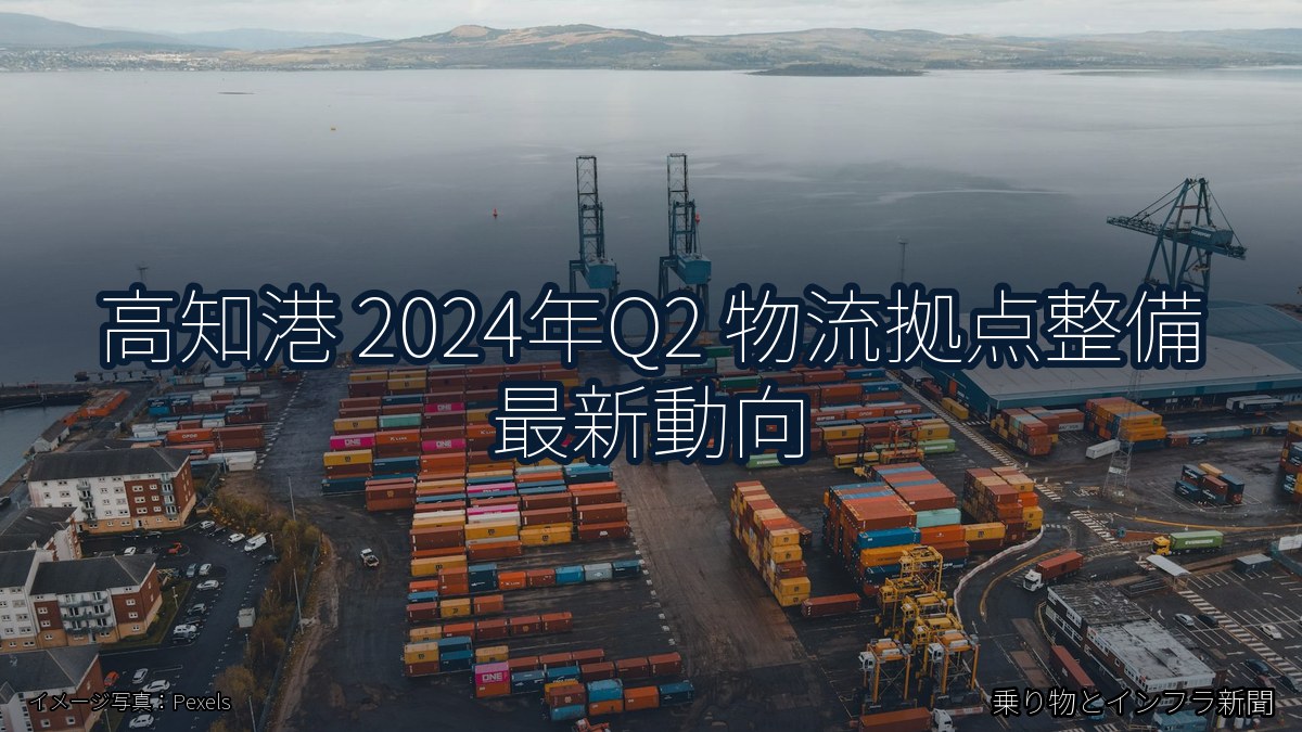 高知港 2024年Q2 物流拠点整備 最新動向（乗り物とインフラ新聞）