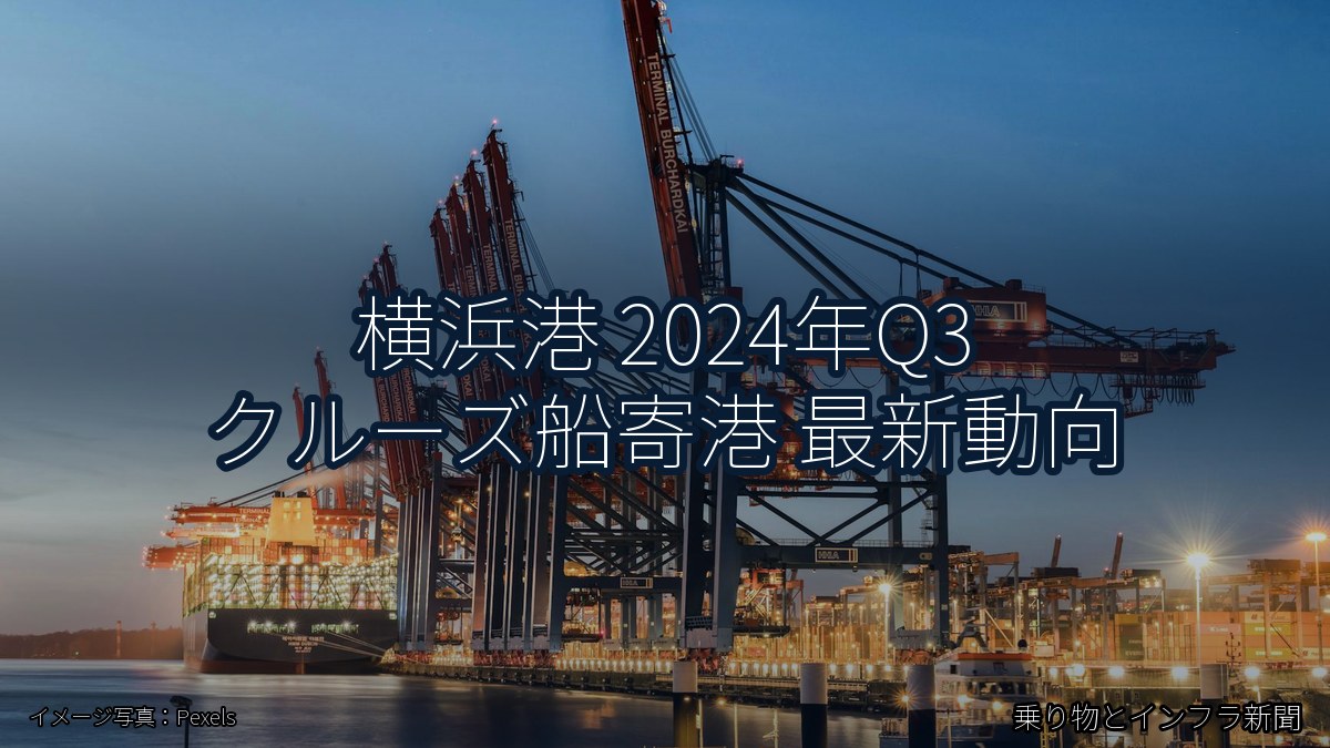 横浜港 2024年Q3 クルーズ船寄港 最新動向（乗り物とインフラ新聞）