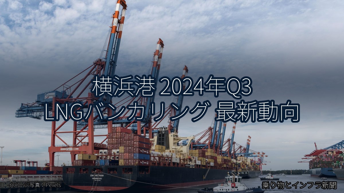 横浜港 2024年Q3 LNGバンカリング 最新動向(乗り物とインフラ新聞)