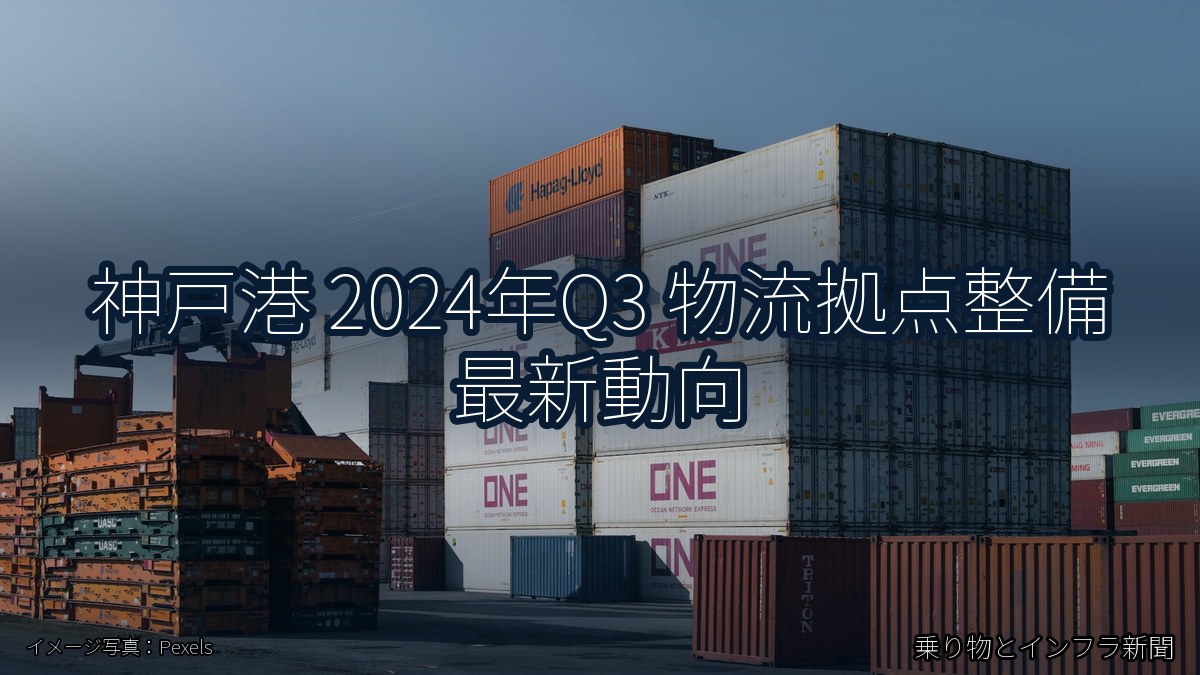 神戸港 2024年Q3 物流拠点整備 最新動向(乗り物とインフラ新聞)