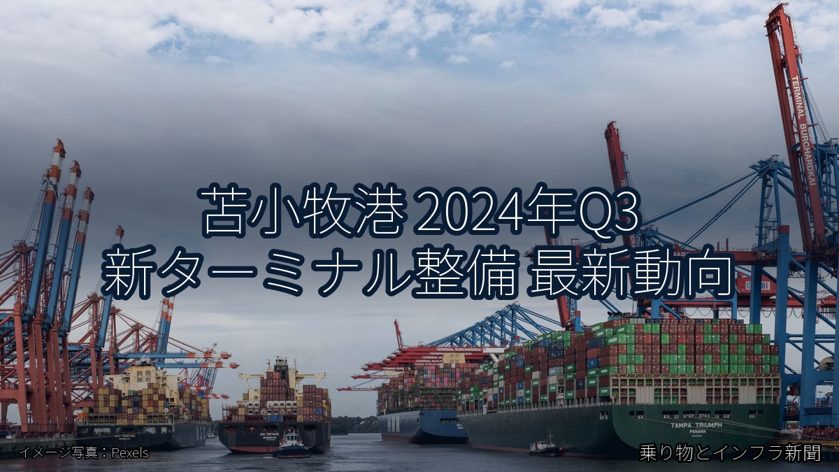 苫小牧港 2024年Q3 新ターミナル整備 最新動向（乗り物とインフラ新聞）