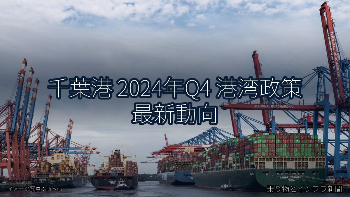 千葉港 2024年Q4 港湾政策 最新動向（乗り物とインフラ新聞）