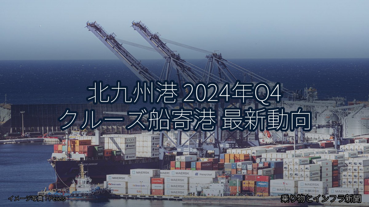 北九州港 2024年Q4 クルーズ船寄港 最新動向(乗り物とインフラ新聞)