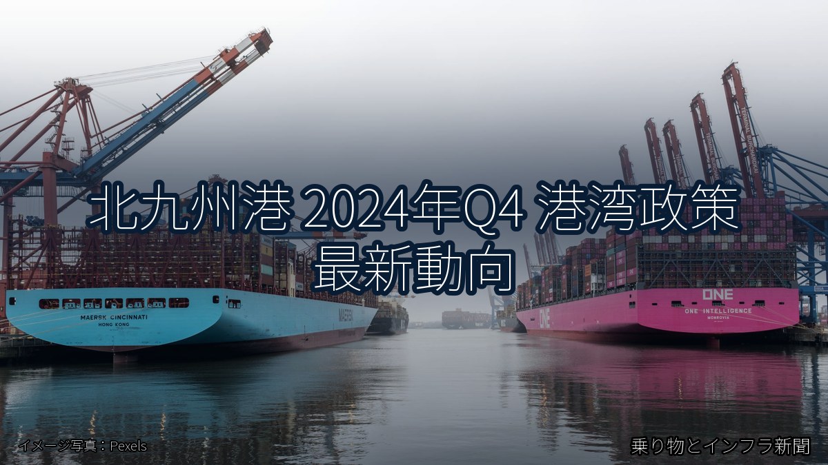 北九州港 2024年Q4 港湾政策 最新動向（乗り物とインフラ新聞）