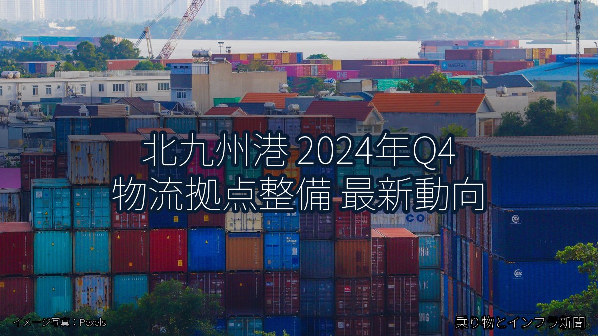 北九州港 2024年Q4 物流拠点整備 最新動向（乗り物とインフラ新聞）