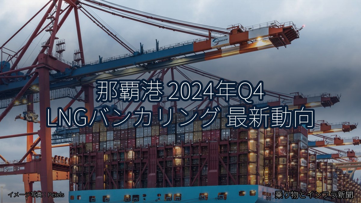 那覇港 2024年Q4 LNGバンカリング 最新動向（乗り物とインフラ新聞）
