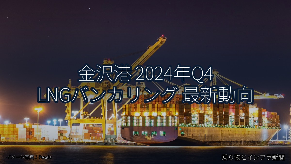 金沢港 2024年Q4 LNGバンカリング 最新動向(乗り物とインフラ新聞)