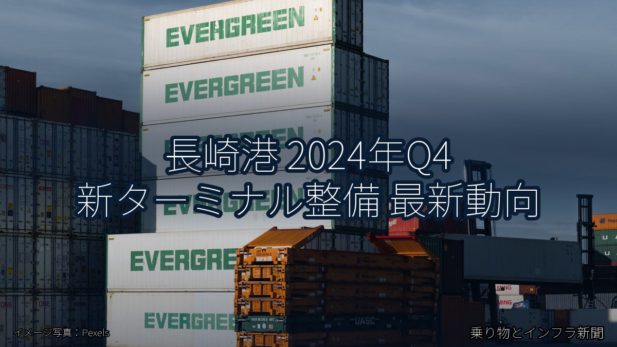 長崎港 2024年Q4 新ターミナル整備 最新動向（乗り物とインフラ新聞）