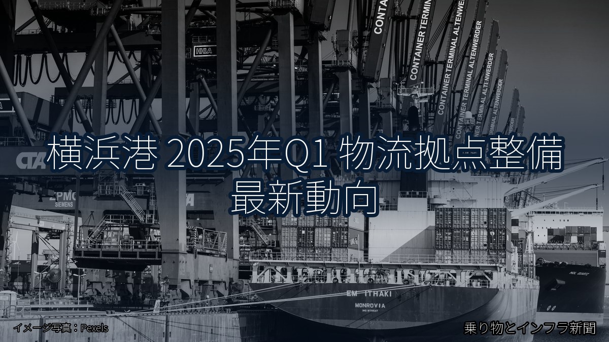 横浜港 2025年Q1 物流拠点整備 最新動向（乗り物とインフラ新聞）